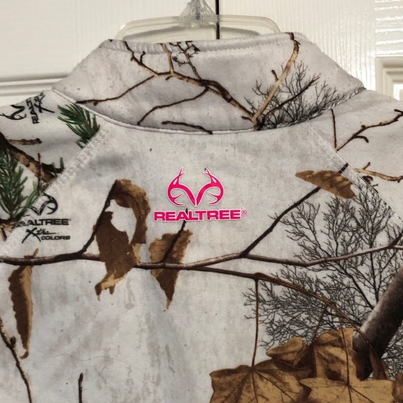 Realtree Girls Sweatshirt Pullover Size Medium (8/10) Hunting Apparel - Picture 5 of 9